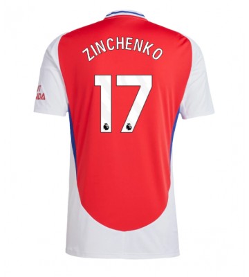 Arsenal Oleksandr Zinchenko #17 Hemmatröja 2024-25 Kortärmad